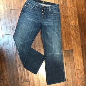 Mens 7 for all Mankind  “A” pocket jeans size 32